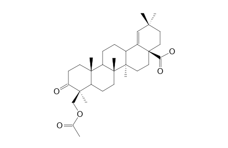 ACRIDOCARPUSIC_ACID_B;23-BETA-ACETOXYMORONIC_ACID