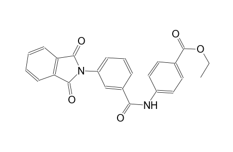 benzoic acid, 4-[[3-(1,3-dihydro-1,3-dioxo-2H-isoindol-2-yl)benzoyl]amino]-, ethyl ester