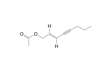 (E)-2-OCTEN-4-YN-1-YL-ACETATE