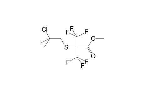 ALPHA-METHOXYCARBONYLHEXAFLUOROISOPROPYL-2-CHLOROISOBUTYLSULPHIDE