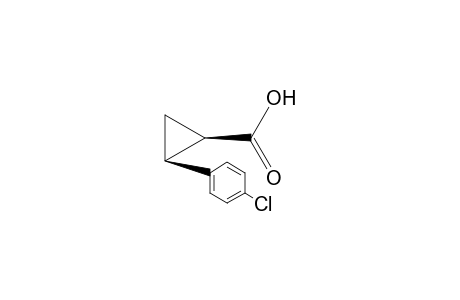 2-(4-Chlorophenyl)-1-cyclopropanecarboxylic acid