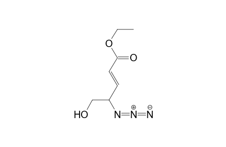 Ethyl (E)-4-azido-5-hydroxy-2-pentenoate