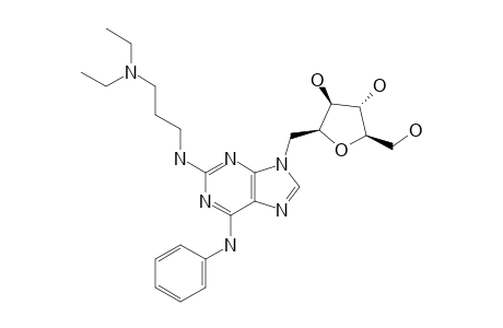 2,5-ANHYDRO-1-[2-(N,N-DIETHYLAMINO-3-PROPYLAMINO)-6-PHENYLAMINO-9H-PURIN-9-YL]-1-DEOXY-D-GLUCITOL