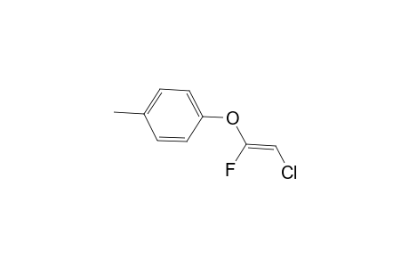 .beta.-Chloro-.alpha.-fluorovinyl p-tolyl ether