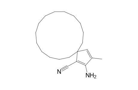 3-Amino-2-methyl-4-spiro[4.14]nonadeca-1,3-dienecarbonitrile