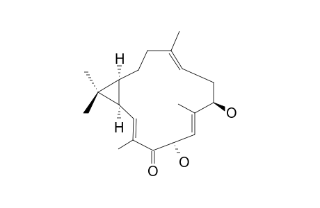 1,4-DIHYDROXY-(2E),(6E),(12E)-TRIEN-5-ONE-CASBANE