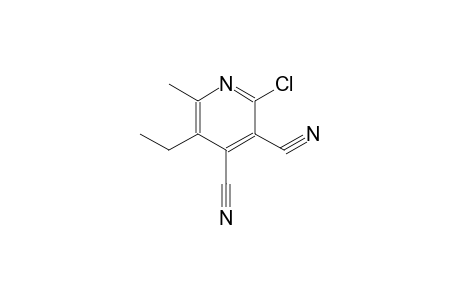 2-Chloro-5-ethyl-6-methylpyridine-3,4-dicarbonitrile