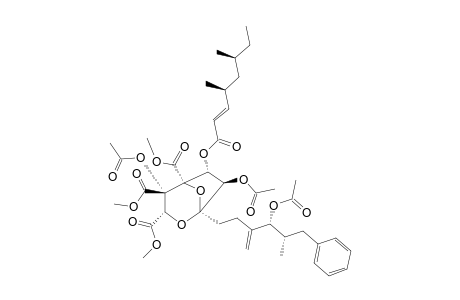 #5;[1-S-[1-ALPHA-(4R*,5S*),3-ALPHA,4-BETA,5-ALPHA,6-ALPHA-(2E,4R*,6R*),7-BETA]]-1-[4-ACETYLOXY-5-METHYL-3-METHYLENE-6-PHENYLHEXYL]-4,7-BIS-(ACETYLOXY)-6-HYDROX