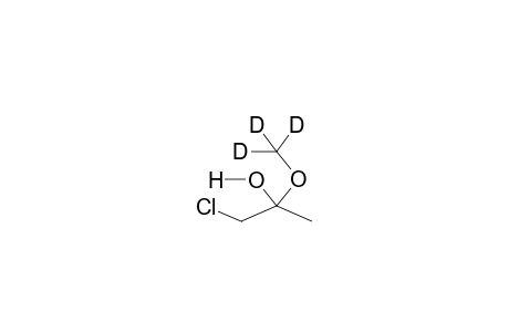 CHLOROACETONE, TRIDEUTERIOMETHYLHEMIKETAL