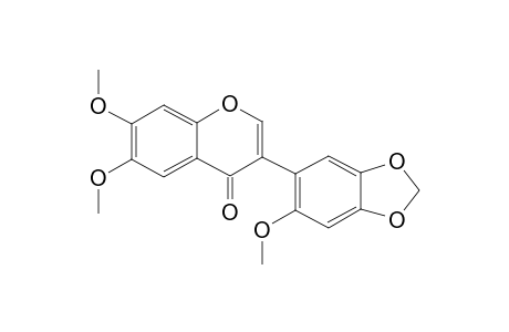 6,7,2'-TRIMETHOXY-4',5'-METHYLENEDIOXYISOFLAVONE;MILLDURONE