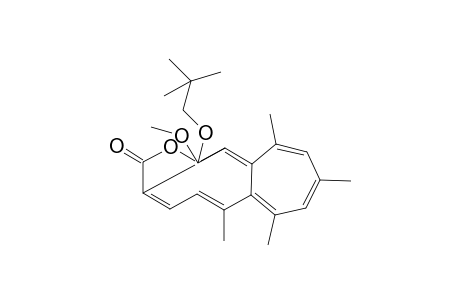 (PM,3RS)-3-methoxy-9,11,13,15-tetramethyl-3-neopentyloxy-4-oxatricyclo[8.5.0.0(2,6)]pentadeca-1,6,8,10,12,14-hexaen-5-one