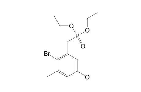 DIETHYL-[(2-BROMO-(3-HYDROXY-PHENYL)-METHYL-PHOSPHONATE