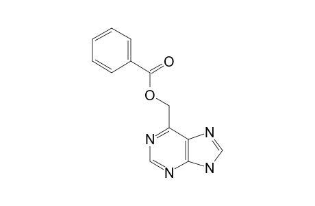 6-(BENZOYLOXYMETHYL)-9H-PURINE