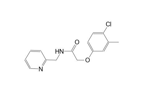 2-(4-chloro-3-methylphenoxy)-N-(2-pyridinylmethyl)acetamide