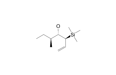 5-METHYL-3-TRIMETHYLSILYLHEPT-1-EN-4-OL;ISOMER-#4