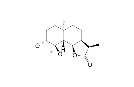 3-ALPHA,4-BETA-DIHYDROXY-5-BETA-H,11-ALPHA-H-EUDESMAN-6,12-OLIDE