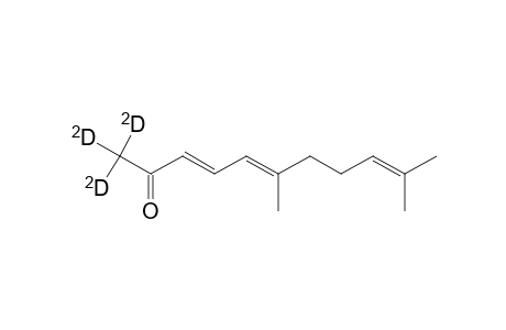 3,5,9-Undecatrien-2-one-1,1,1-D3, 6,10-dimethyl-, (E,E)-