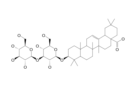 3-O-[O-BETA-D-GLUCOPYRANOSYL-(1->3)-BETA-D-GLUCOPYRANOSYL]-OLEANOLIC_ACID