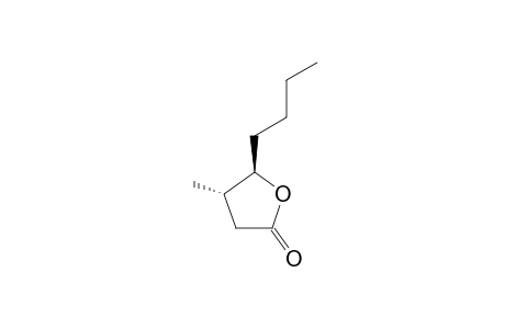 (4S,5R)-(TRANS)-5-N-BUTYL-4-METHYL-4,5-DIHYDRO-2(3H)-FURANONE