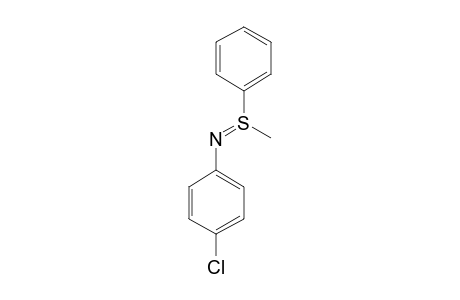 N-(PARA-CHLORPHENYL)-S-METHYL-S-PHENYL-SULFIMID