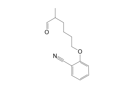 2-(5'-FORMYLHEXYLOXY)-BENZONITRILE