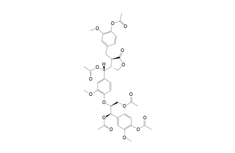 (8R,8'R,7'R,8'S,7'R)-(-)-7'-HYDROXYLAPPAOL-E-PENTAACETATE