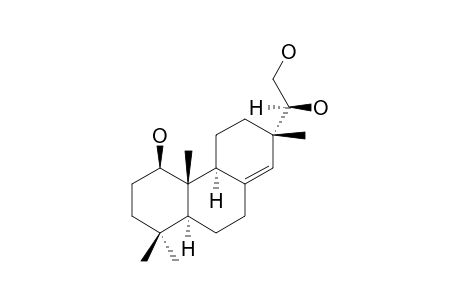 LEUCOPHLEOL;8(14)-ISOPIMARENE-1-BETA,15R,16-TRIOL