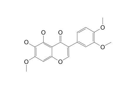 5,6-DIHYDROXY-3',4',7-TRIMETHOXYISOFLAVONE