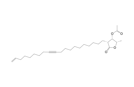 (2S,3R,4R)-3-ACETOXY-4-METHYL-2-(9-N-EICOS-1-ENYL)-BUTANOLIDE