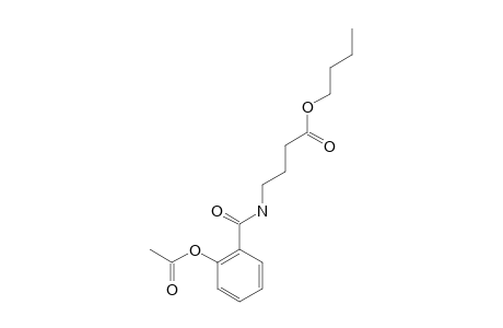 4-(2-ACETOXYBENZOYLAMINO)-BUTYRIC-ACID-NORMAL-BUTYLESTER