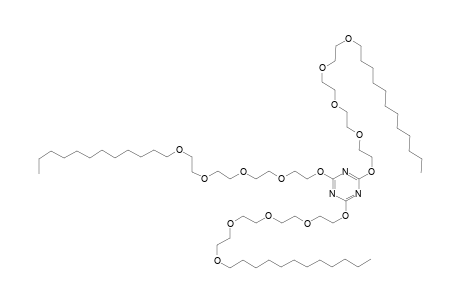 2,4,6-tris(1,4,7,10,13-pentaoxapentacosyl)-1,3,5-triazine