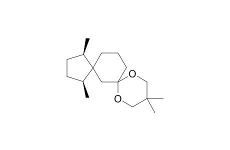 (1S,4R)-1,4,10,10-Tetramethyl-8,12-dioxa-dispiro[4.1.5.3]pentadecane