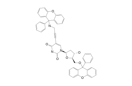 5-(3-[(9-PHENYLXANTHEN-9-YL)-AMINO]-PROP-1-YN-1-YL)-5'-O-(9-PHENYLXANTHEN-9-YL)-2'-DEOXYURIDINE