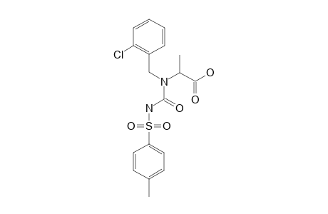 N-4-TOLUENESULFONYLUREIDO-N-2-CHLOROBENZYL-L-ALANINE