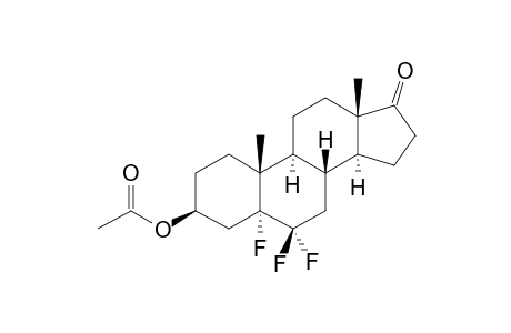 5-ALPHA,6,6-TRIFLUORO-ANDROSTAN-3-BETA-OL-17-ONE-ACETATE