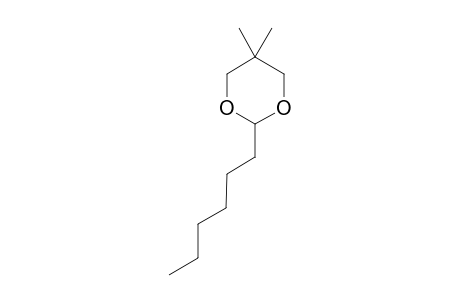 5,5-dimethyl-2-hexyl-m-dioxane