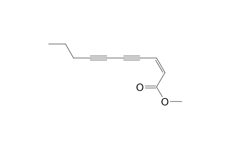 Methyl (Z)-dec-2-en-4,6-diynoate