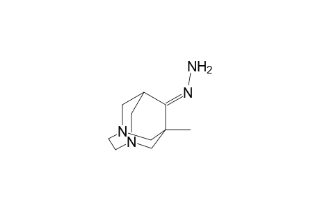 1-Methyl-3,6-diazahomoadamantan-9-one Hydrazone