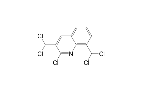 2-Chloro-3,8-bis(dichloromethyl)quinoline