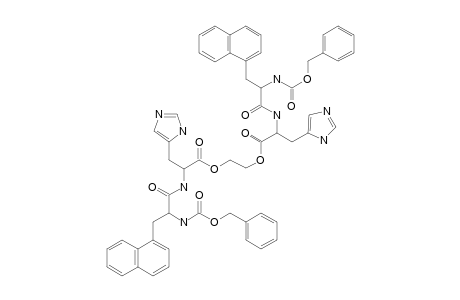 (2S-(R*,S*))-N-(3-(1-NAPHTHALENYL-1-OXO-2-(((PHENYLMETHOXY)-CARBONYL)-AMINO)-PROPYL)-HISTIDIENE_METHYLESTER;AND_(2S-(R*,R*)-N-(3-(1-NAPHTHALENYL-1