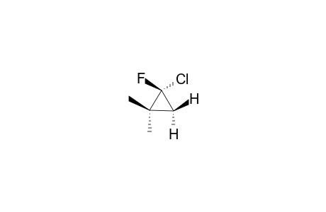 1-CHLORO-1-FLUORO-2,2-DIMETHYL-CYCLOPROPANE;COMPUND-#D9