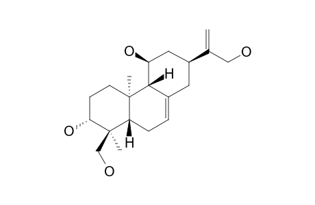 ENT-ABIERUBESIN-D;3-ALPHA,11-BETA,15,18-TETRAHYDROXY-ENT-ABIET-7,16-DIENE