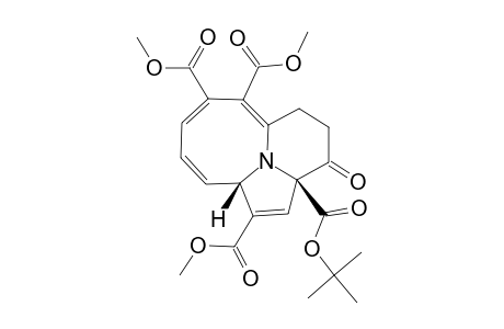 TERT.-BUTYL-(2AA,10AA)-3-OXO-1,6,7-TRIMETHOXYCARBONYL-2A,4,5,10A-TETRAHYDRO-3H-AZOCINO-[2,1,8-CD]-INDOLIZINE-2A-CARBOXYLATE