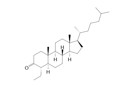 (4S,5S,8S,9S,10R,13R,14S,17R)-17-[(1R)-1,5-dimethylhexyl]-4-ethyl-10,13-dimethyl-1,2,4,5,6,7,8,9,11,12,14,15,16,17-tetradecahydrocyclopenta[a]phenanthren-3-one