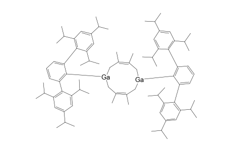 [AR*-GA-CH2-C(ME)-C(ME)-CH2]2;[[C6H3-2,6-(C6H2-2,4,6-ISO-PR3)2]-GA-CH2-C(ME)-C(ME)-CH2]2