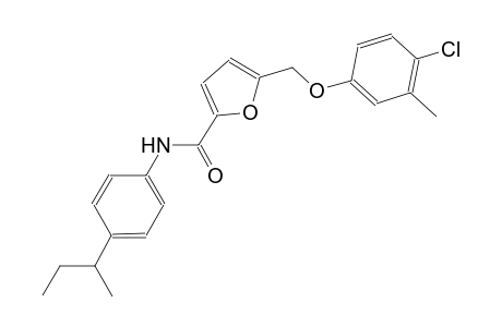 N-(4-sec-butylphenyl)-5-[(4-chloro-3-methylphenoxy)methyl]-2-furamide