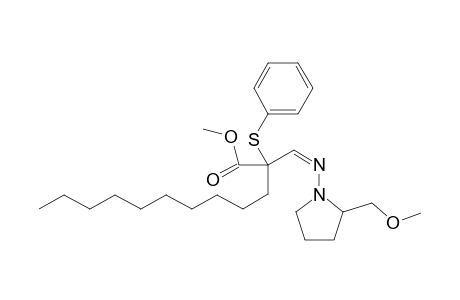 S,R-(-)-1-[ [(2'-Methoxycarbonyl)-2'-(phenylthio)dodecylidene]amino}-2-(methoxymethyl)pyrrolidine