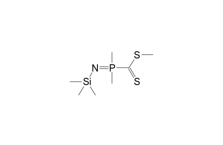 TRIMETHYLSILYLIMINO(DIMETHYL)METHYLTHIOTHIOCARBONYLPHOSPHORANE