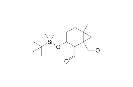 3-[(tert-Butyldimethylsilyl)oxy]-6-methylbicyclo[4.1.0]heptane-1,2-dicarbaldehyde