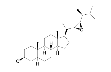 (22R,23R,24S)-24-METHYL-22,23-EPOXY-5-ALPHA-CHOLESTAN-3-BETA-OL